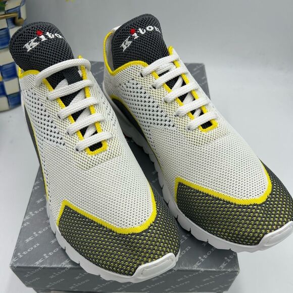 Men's Kiton  athletic sneakers size 11 made in Italy - Picture 1 of 11